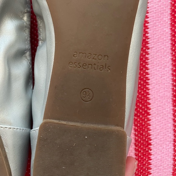 Silver Ballet Flats - Picture 6 of 6